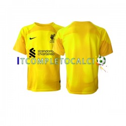 Maglia Liverpool Portiere Quarto Divisa 2022-2023 Manica Corta ,Uomo