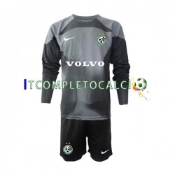 Maglia Maccabi Haifa Portiere Divisa Home 2022-2023 Manica Lunga ,Bambino