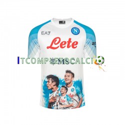Maglia Napoli Face Game Lozano 11 Divisa Home 2022-2023 Manica Corta ,Uomo