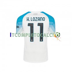 Maglia Napoli Face Game Lozano 11 Divisa Home 2022-2023 Manica Corta ,Uomo