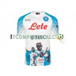Maglia Napoli Face Game Osimhen 9 Divisa Home 2022-2023 Manica Corta ,Uomo