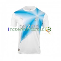 Maglia Olympique de Marseille Anniversary Divisa Home 2022 2023 Manica Corta ,Uomo