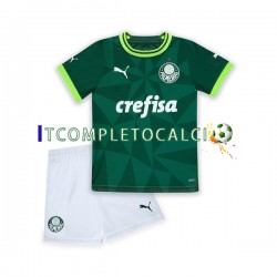 Maglia Palmeiras Divisa Home 2023-2024 Manica Corta ,Bambino