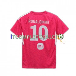 Maglia Porcinos RONALDINHO 10 Divisa Home 2023 Manica Corta ,Uomo