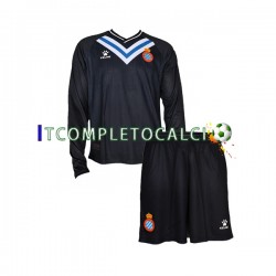 Maglia RCD Espanyol Portiere Divisa Home 2022-2023 Manica Lunga ,Bambino