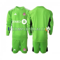 Maglia Toronto FC Portiere Divisa Home 2023 Manica Lunga ,Bambino