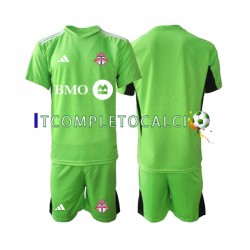Maglia Toronto FC Portiere Divisa Home 2023 Manica Corta ,Bambino