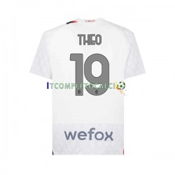 Maglia AC Milan Theo 19 Divisa Away 2023-2024 Manica Corta ,Uomo