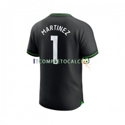 Maglia Aston Villa Emiliano Martinez 1 Portiere Divisa Home 2023-2024 Manica Corta ,Uomo