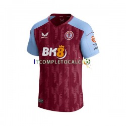 Maglia Aston Villa Divisa Home 2023-2024 Manica Corta ,Uomo