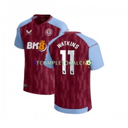 Maglia Aston Villa Ollie Watkins 11 Divisa Home 2023-2024 Manica Corta ,Uomo