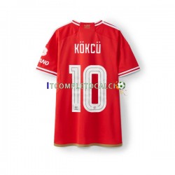 Maglia Benfica Orkun Kokcu 10 Divisa Home 2023-2024 Manica Corta ,Uomo