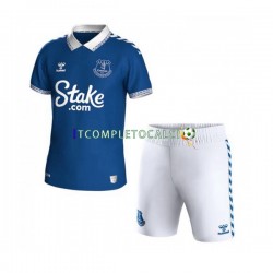 Maglia Everton Divisa Home 2023-2024 Manica Corta ,Bambino