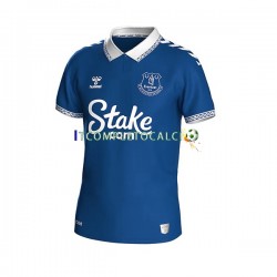 Maglia Everton Divisa Home 2023-2024 Manica Corta ,Uomo