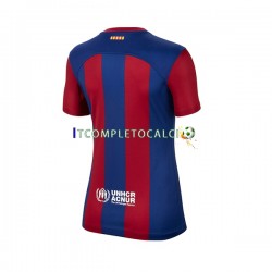Maglia FC Barcelona Divisa Home 2023-2024 Manica Corta ,Donna