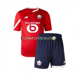 Maglia LOSC Lille Divisa Home 2023-2024 Manica Corta ,Bambino