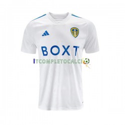 Maglia Leeds United Divisa Home 2023-2024 Manica Corta ,Uomo