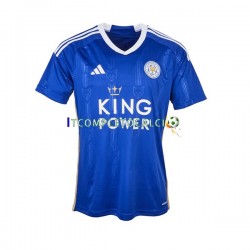 Maglia Leicester City Divisa Home 2023-2024 Manica Corta ,Uomo