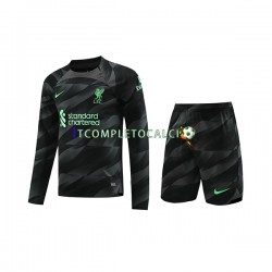 Maglia Liverpool Portiere Divisa Away 2023-2024 Manica Lunga ,Bambino
