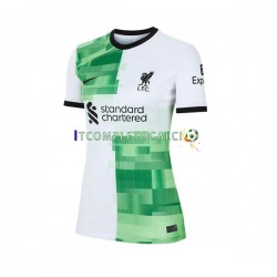 Maglia Liverpool Divisa Away 2023-2024 Manica Corta ,Donna