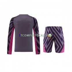 Maglia Manchester City Portiere Divisa Away 2023-2024 Manica Lunga ,Bambino