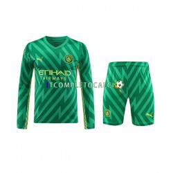 Maglia Manchester City Portiere Divisa Home 2023-2024 Manica Lunga ,Bambino