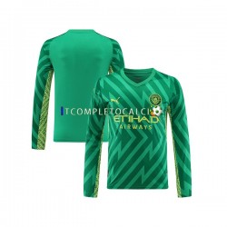 Maglia Manchester City Portiere Divisa Home 2023-2024 Manica Lunga ,Uomo