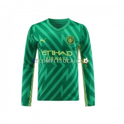 Maglia Manchester City Portiere Divisa Home 2023-2024 Manica Lunga ,Uomo