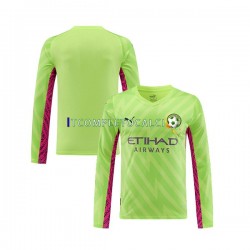 Maglia Manchester City Portiere Terza Divisa 2023-2024 Manica Lunga ,Uomo