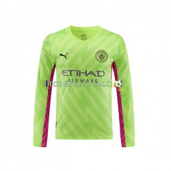Maglia Manchester City Portiere Terza Divisa 2023-2024 Manica Lunga ,Uomo