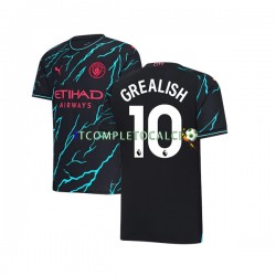 Maglia Manchester City Jack Grealish 10 Terza Divisa 2023-2024 Manica Corta ,Uomo