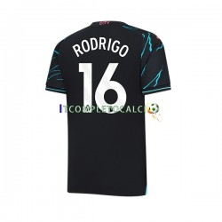 Maglia Manchester City Rodri Hernandez 16 Terza Divisa 2023-2024 Manica Corta ,Uomo