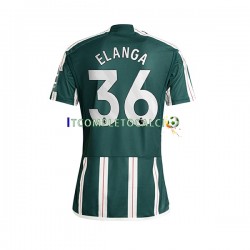 Maglia Manchester United Anthony Elanga 36 Divisa Away 2023-2024 Manica Corta ,Uomo