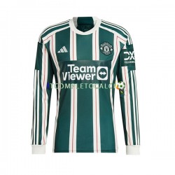 Maglia Manchester United Divisa Away 2023-2024 Manica Lunga ,Uomo