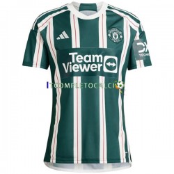 Maglia Manchester United Divisa Away 2023-2024 Manica Corta ,Uomo