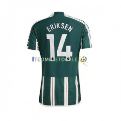 Maglia Manchester United Eriksen 14 Divisa Away 2023-2024 Manica Corta ,Uomo