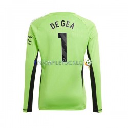 Maglia Manchester United De Gea 1 Portiere Divisa Home 2023-2024 Manica Lunga ,Uomo
