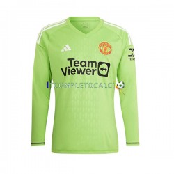 Maglia Manchester United Portiere Divisa Home 2023-2024 Manica Lunga ,Uomo