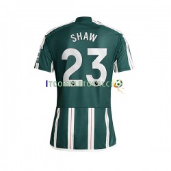 Maglia Manchester United Luke Shaw 23 Divisa Away 2023-2024 Manica Corta ,Uomo