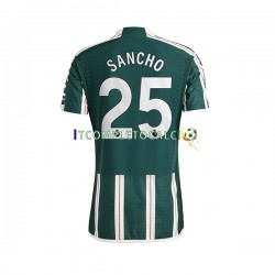 Maglia Manchester United Sancho 25 Divisa Away 2023-2024 Manica Corta ,Uomo