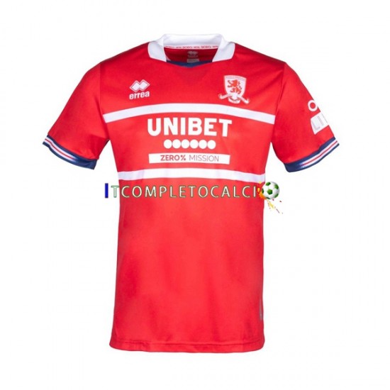 Maglia Middlesbrough Divisa Home 2023-2024 Manica Corta ,Uomo