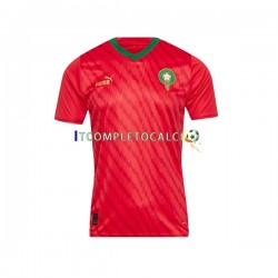 Maglia Marocco Divisa Home 2023 Manica Corta ,Uomo
