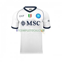 Maglia Napoli Khvicha Kvaratskhelia 77 Divisa Away 2023-2024 Manica Corta ,Uomo