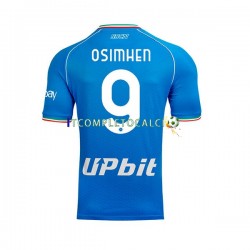 Maglia Napoli OSIMHEN 9 Divisa Home 2023-2024 Manica Corta ,Uomo