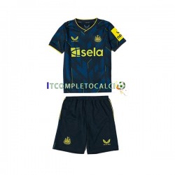 Maglia Newcastle United Terza Divisa 2023-2024 Manica Corta ,Bambino