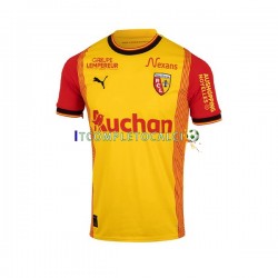 Maglia RC Lens Divisa Home 2023-2024 Manica Corta ,Uomo