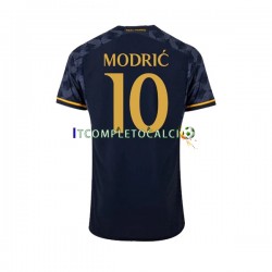 Maglia Real Madrid Modrić 10 Divisa Away 2023-2024 Manica Corta ,Uomo