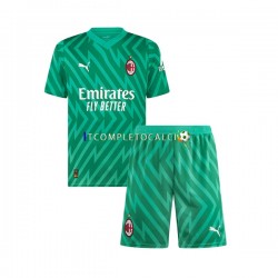 Maglia AC Milan Portiere Divisa Home 2023-2024 Manica Corta ,Bambino