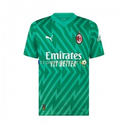 Maglia AC Milan Mike Maignan 16 Portiere Divisa Home 2023-2024 Manica Corta ,Bambino