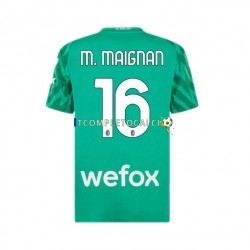 Maglia AC Milan Mike Maignan 16 Portiere Divisa Home 2023-2024 Manica Corta ,Uomo